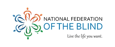 Le logo du National Federation of the Blind