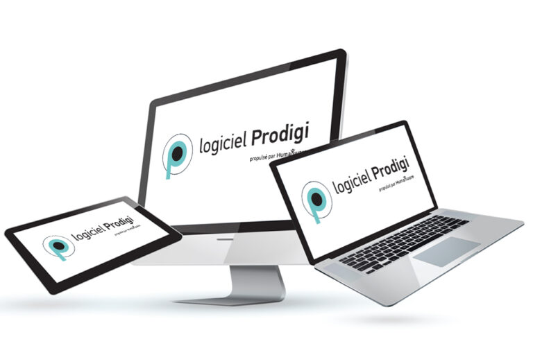 Image du logiciel Prodigi sur différents appareils Windows
