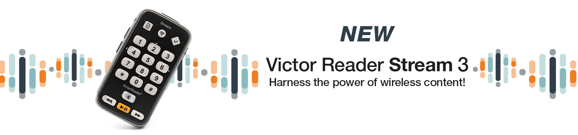 Victor Reader Stream - Harness the power of wireless content