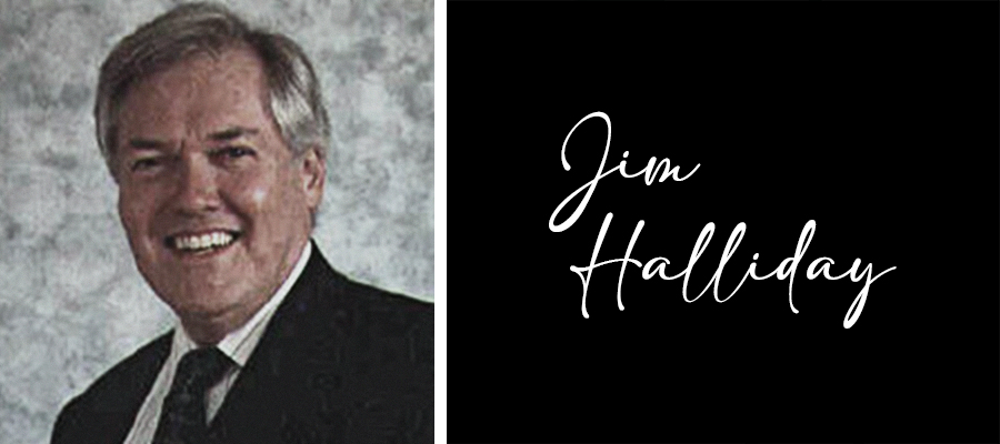 A headshot picture of Jim Halliday